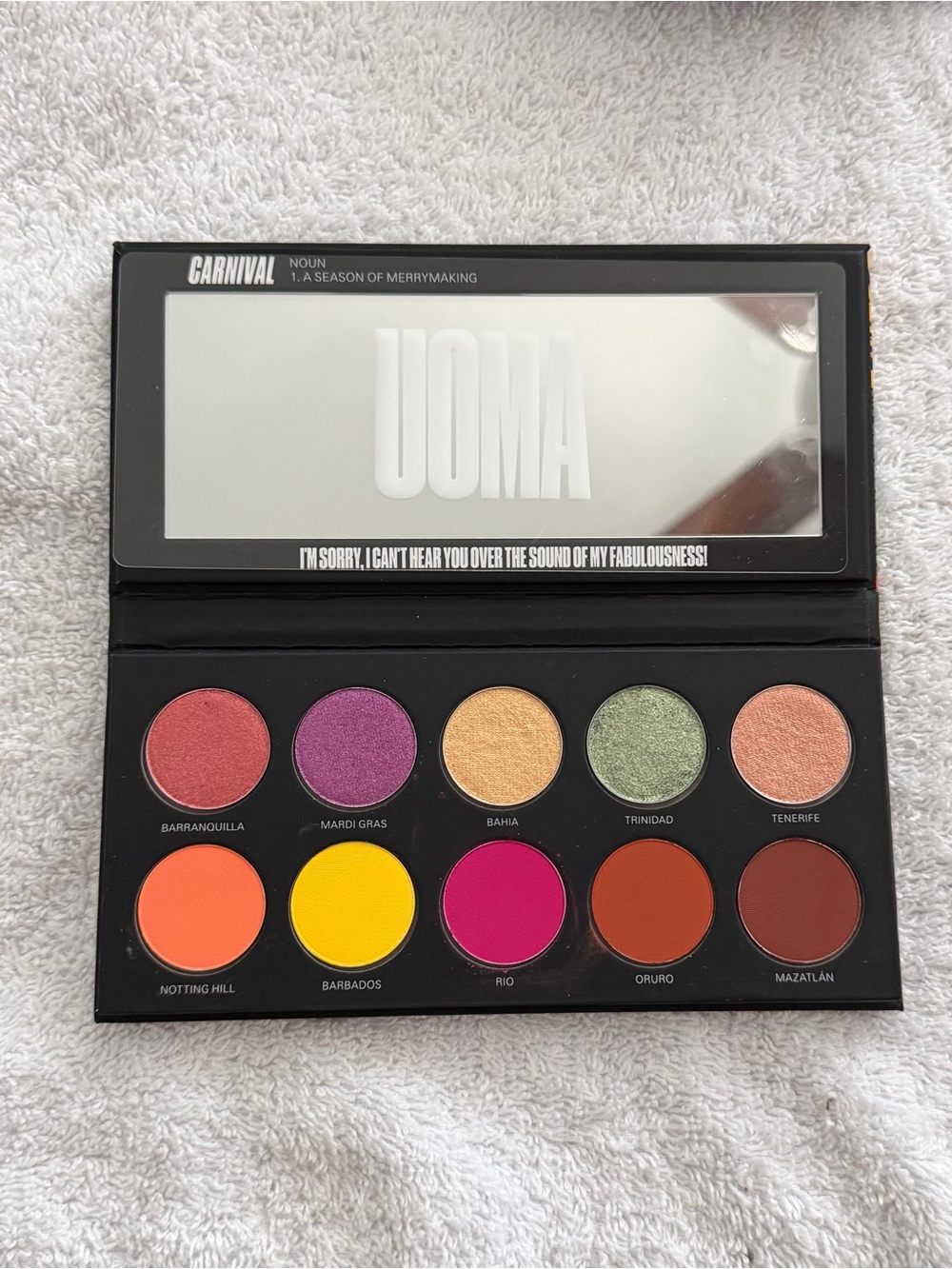 Uoma Black Magic BNIB palette No longer made
